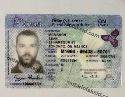 What happens if a fake Ontario ID with your real info on it is  